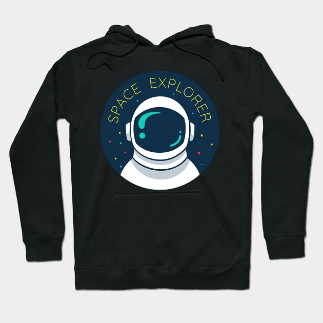 Space Explorer Hoodie by MaiKStore